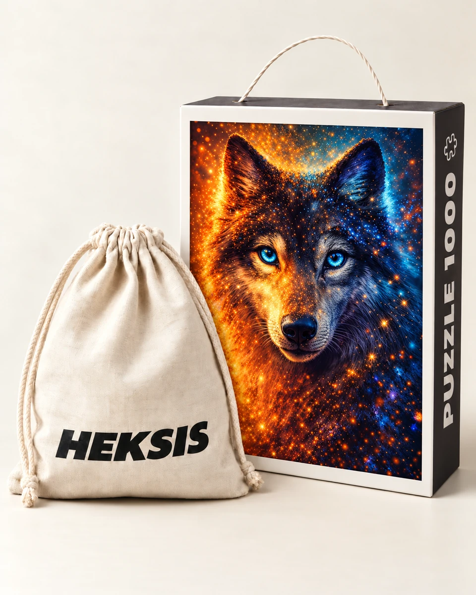 Fenrir — Подарункова коробка з паперовою ручкою та бавовняний мішечок у комплекті